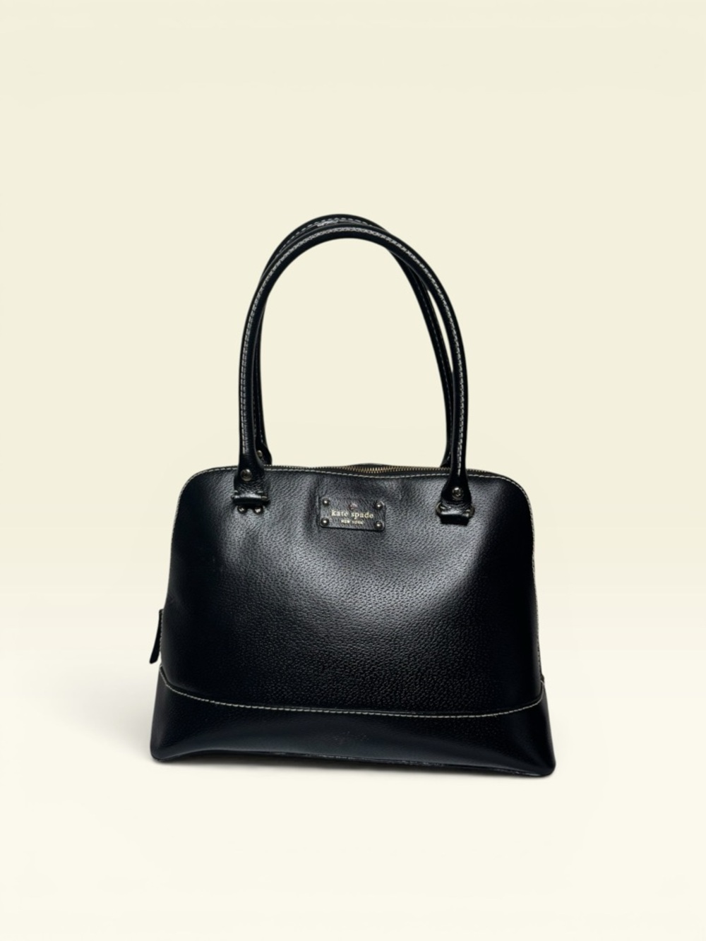 Kate Spade Black Leather Shoulder Wellesley Rachelle Bag